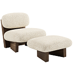 Кресло с оттоманкой Hawaii варинант исполнения - 1 | Loft Concept в Екатеринбурге