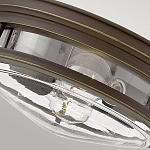 Потолочный светильник для ванных комнат со стеклянным плафоном в форме перевернутого конуса Hinkley варинант исполнения - 20 | Loft Concept в Екатеринбурге