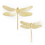 Настенный декор из двух декоративных стрекоз Flight of the Dragonfly варинант исполнения - 1 | Loft Concept в Екатеринбурге