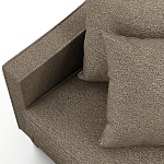 Мебельная ткань Шенилл коричневый цвет 138 см T4-21 варинант исполнения - 6 | Loft Concept в Екатеринбурге