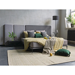 Кровать с большим мягким изголовьем Unity Grey Bed варинант исполнения - 4 | Loft Concept в Екатеринбурге