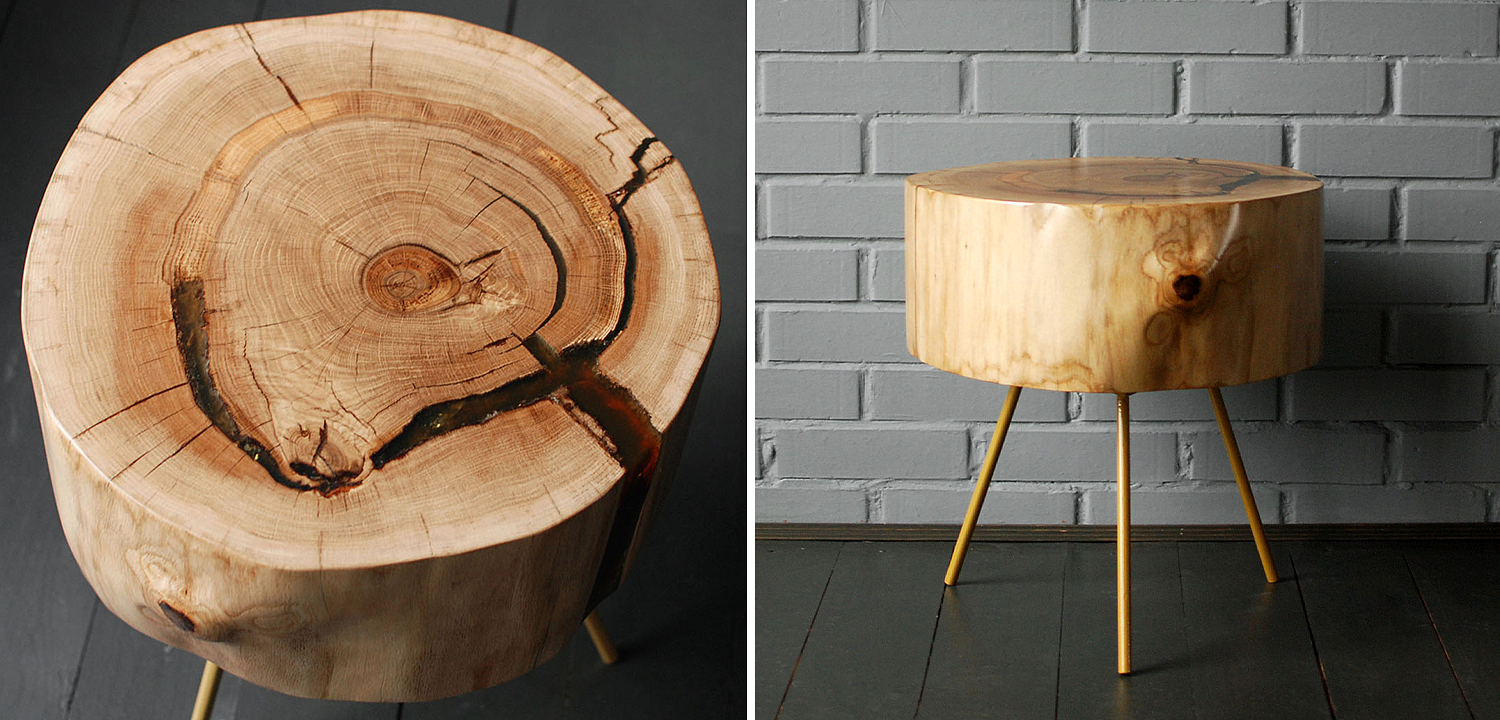 Приставной стол Knapp Industrial Metal Rust Side Table Приставной стол Knapp Industrial Metal Rust Side Table - Loft-Concept в Екатеринбурге