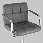 Барный стул с подлокотниками Honory Grey варинант исполнения - 7 | Loft Concept в Екатеринбурге