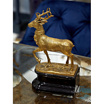 Держатель для книг в виде оленя из фарфора и бронзы Eden Garden porcelain and bronze варинант исполнения - 2 | Loft Concept в Екатеринбурге