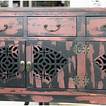 Комод деревянный Retro with four doors варинант исполнения - 5 | Loft Concept в Екатеринбурге