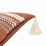 Подушка декоративная с вышивкой и кисточками Ethnic mix варинант исполнения - 3 | Loft Concept в Екатеринбурге