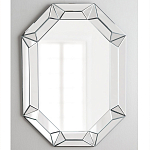 Зеркало настенное восьмиугольное Mirror Facets варинант исполнения - 1 | Loft Concept в Екатеринбурге