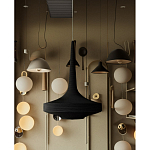 Подвесной вязаный черный светильник «Лампа Марракеша» варинант исполнения - 3 | Loft Concept в Екатеринбурге