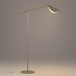 Торшер с поворотным плафоном Aracea Beige Floor Lamp варинант исполнения - 3 | Loft Concept в Екатеринбурге