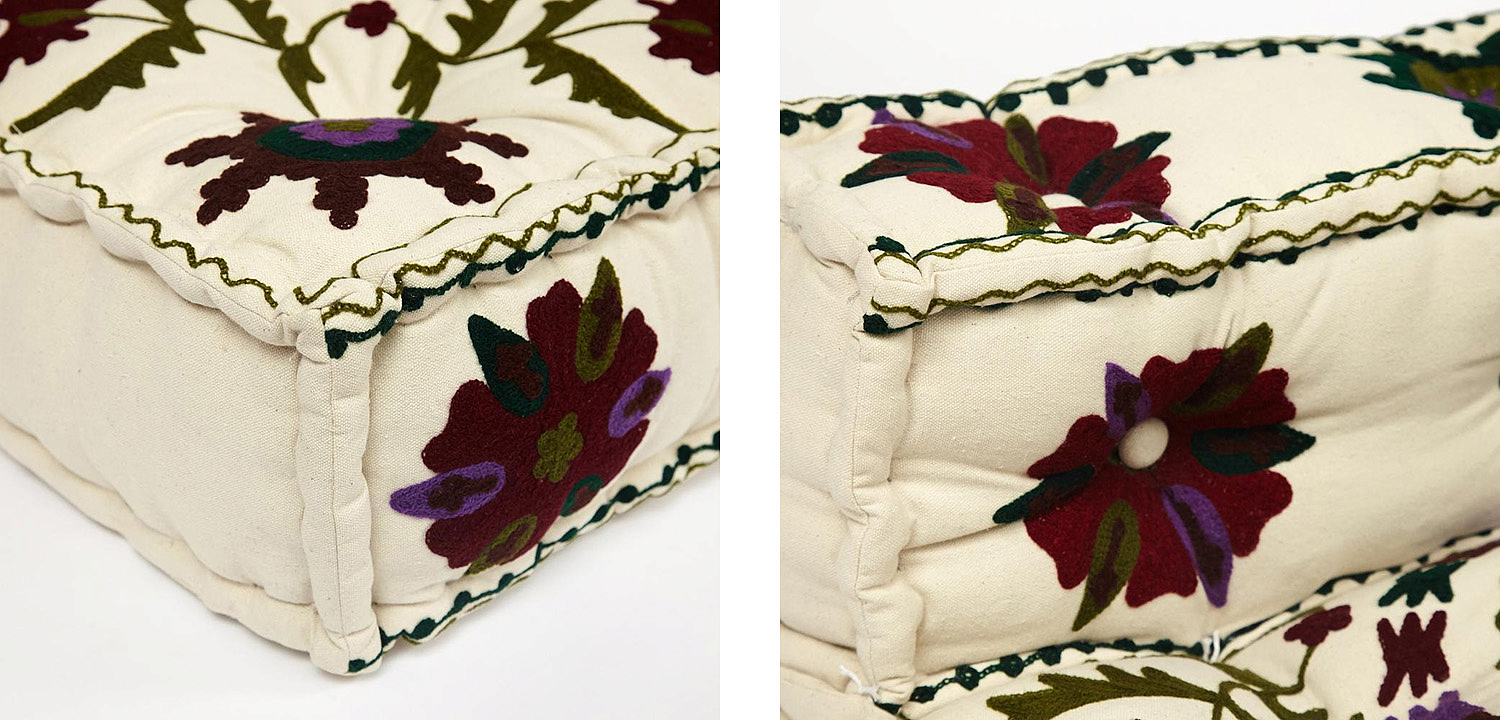 Модуль мягкий со спинкой Indian Meditation Pillow - Loft-Concept в Екатеринбурге