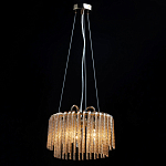 Люстра с подвесными рифлеными стеклянными трубками Nembus варинант исполнения - 3 | Loft Concept в Екатеринбурге