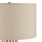 Настольная лампа с узором вдоль колоннообразного основания Brick Surface варинант исполнения - 2 | Loft Concept в Екатеринбурге