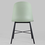 Стул из прочного пластика на металлическом основании Anora Green  варинант исполнения - 4 | Loft Concept в Екатеринбурге