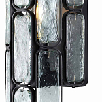 Бра настенное из стеклянных овальных панелей Streamlining варинант исполнения - 1 | Loft Concept в Екатеринбурге