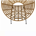 Стул круглый с ротанговым плетением Round Wicker Stool варинант исполнения - 7 | Loft Concept в Екатеринбурге