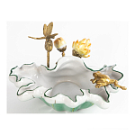 Чаша фигурная с обитателями леса и цветами Eden Garden варинант исполнения - 3 | Loft Concept в Екатеринбурге