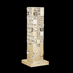 Настольная лампа прямоугольная с мозаичным хрустальным оформлением Sparks of Crystal варинант исполнения - 1 | Loft Concept в Екатеринбурге