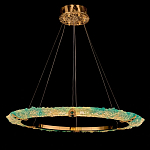 Люстра в форме кольца с цветочным декором Warm Heavenly Light варинант исполнения - 2 | Loft Concept в Екатеринбурге