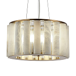 Люстра с абажуром из стекла и премиального алебастра Ravishment варинант исполнения - 2 | Loft Concept в Екатеринбурге