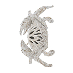 Статуэтка краб с детализированной текстурой в белом цвете Marine Accessories варинант исполнения - 1 | Loft Concept в Екатеринбурге