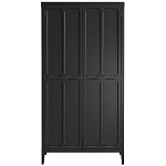 Шкаф черный Silva Black Cabinet варинант исполнения - 1 | Loft Concept в Екатеринбурге