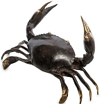 Статуэтка из бронзы в виде краба Animals Bronze варинант исполнения - 3 | Loft Concept в Екатеринбурге