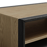 Стол журнальный в стиле лофт с полкой для хранения Warm Industrial варинант исполнения - 2 | Loft Concept в Екатеринбурге