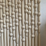 Панно на стену из хлопковых нитей White Morse Wall Hanging  варинант исполнения - 2 | Loft Concept в Екатеринбурге