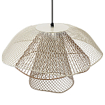 Подвесной светильник Beige Gold Mesh Lampshade Hanging Lamp варинант исполнения - 4 | Loft Concept в Екатеринбурге