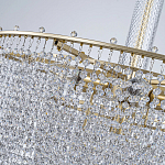 Люстра многоярусная с каскадами кристаллов Crystal Rains варинант исполнения - 8 | Loft Concept в Екатеринбурге