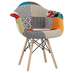 Стул с обивкой в стиле Patchwork варинант исполнения - 1 | Loft Concept в Екатеринбурге