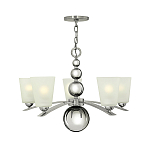 Люстра с матовыми конусными плафонами и декоративными элементами в форме шаров Hinkley варинант исполнения - 10 | Loft Concept в Екатеринбурге