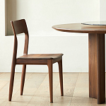 Стол обеденный круглый с двойной столешницей Walnut Wood Table варинант исполнения - 8 | Loft Concept в Екатеринбурге