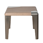 Столик журнальный Streamlining квадратный варинант исполнения - 1 | Loft Concept в Екатеринбурге