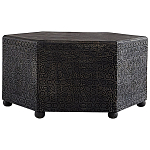 Кофейный стол из массива манго с резьбой Grey Mango Coffee Table варинант исполнения - 1 | Loft Concept в Екатеринбурге