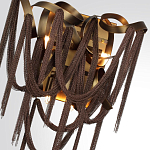 Бра с изогнутыми металлическими лентами и цепочками Atlantis Chain варинант исполнения - 4 | Loft Concept в Екатеринбурге