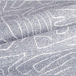 Мебельная ткань Букле серый цвет 140 см T3-9 варинант исполнения - 1 | Loft Concept в Екатеринбурге