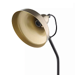 Настольная лампа с плафоном в форме купола в сочетании черного и золотистого цвета Minimalist Execution варинант исполнения - 4 | Loft Concept в Екатеринбурге