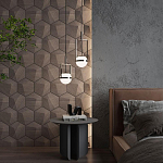 Гипсовая 3D панель с принтографией PM-30 варинант исполнения - 6 | Loft Concept в Екатеринбурге