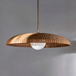 Люстра круглая из ротанга Long Lasting Chandelier варинант исполнения - 2 | Loft Concept в Екатеринбурге