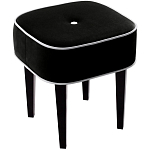 Квадратный мягкий пуф на черных ножках Winton Pouf Square варинант исполнения - 5 | Loft Concept в Екатеринбурге