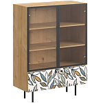 Витрина с изображением на дверцах Elise Cupboard варинант исполнения - 8 | Loft Concept в Екатеринбурге