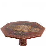 Кофейный стол из натуральных камней Лемезит и Яшма Natural Stone Tables варинант исполнения - 12 | Loft Concept в Екатеринбурге