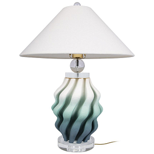 Настольная лампа с абажуром Green Wave