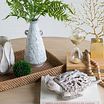 Статуэтка черепаха с ажурным панцирем и детализированной текстурой в белом цвете Marine Accessories варинант исполнения - 6 | Loft Concept в Екатеринбурге