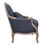 Кресло Ava Classical Armchair graphite flax варинант исполнения - 2 | Loft Concept в Екатеринбурге