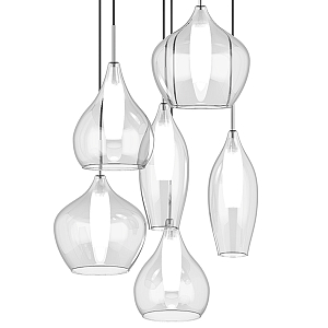 Люстра Candiano Transparent 6 Light