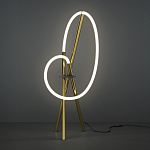 Настольный светильник Crochet Brass 3000К 15Вт варинант исполнения - 2 | Loft Concept в Екатеринбурге