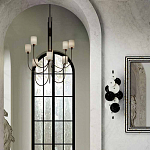 Бра светодиодное из черно-белых дисков Contrast Sample варинант исполнения - 5 | Loft Concept в Екатеринбурге