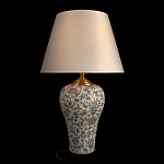 Настольная лампа с цветочной росписью Lamp Flower Painting варинант исполнения - 7 | Loft Concept в Екатеринбурге